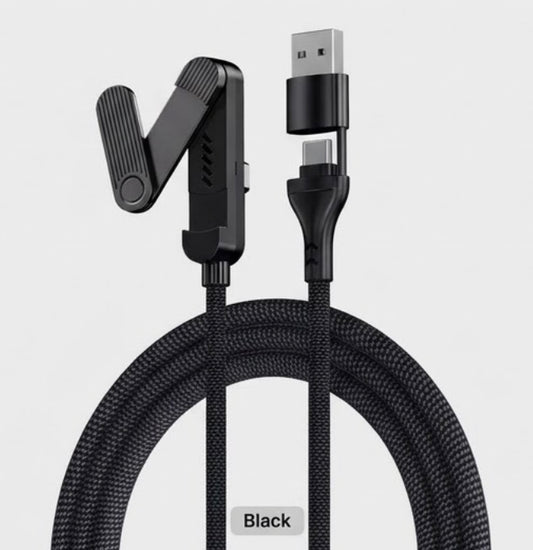3 in 1 60W Braided cable with kickstand