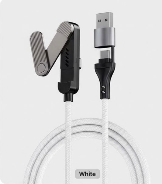 3 in 1 60W Braided cable with kickstand