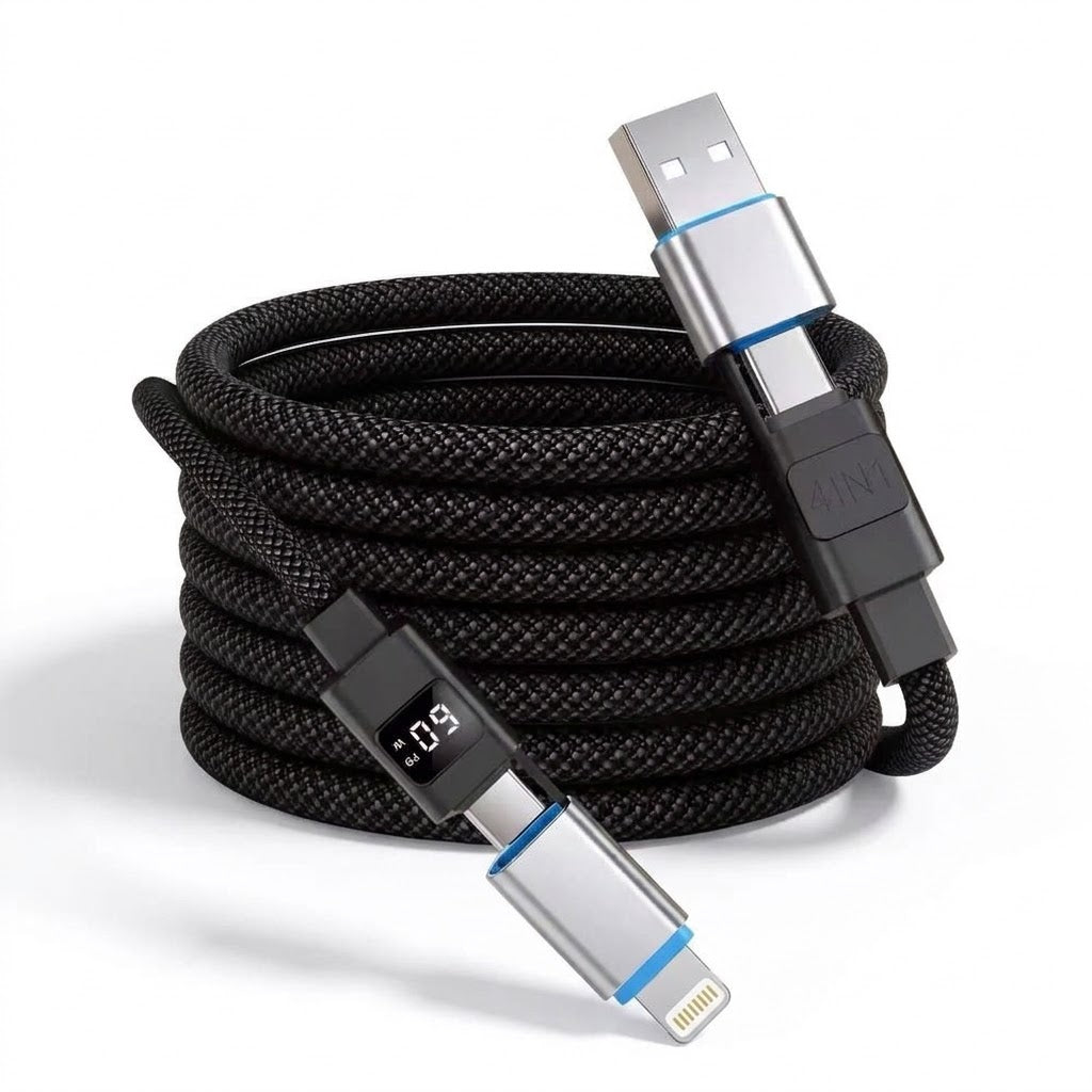 60W 4 in 1 Braided cable