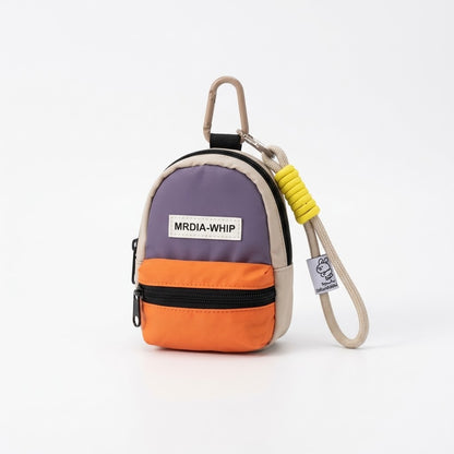 Mini canvas backpack